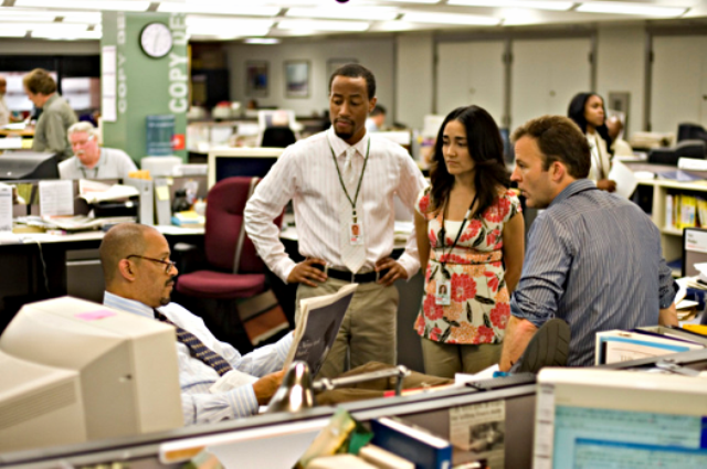 the-wire-baltimore-sun-newsroom